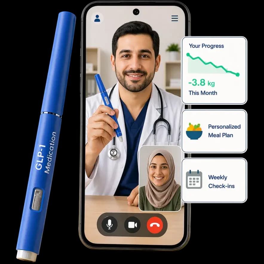 &nbsp;&nbsp;فقدان الوزن باستخدام &nbsp;GLP-1 &nbsp;في قطر&nbsp;