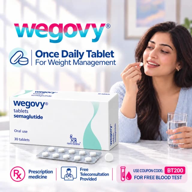 Oral Wegovy Program with Free Blood Test
