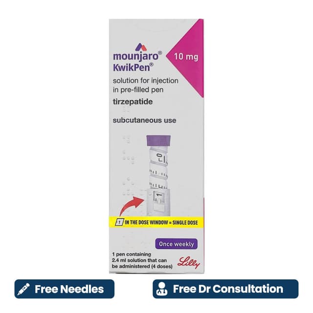 MOUNJARO 10 MG + Needles